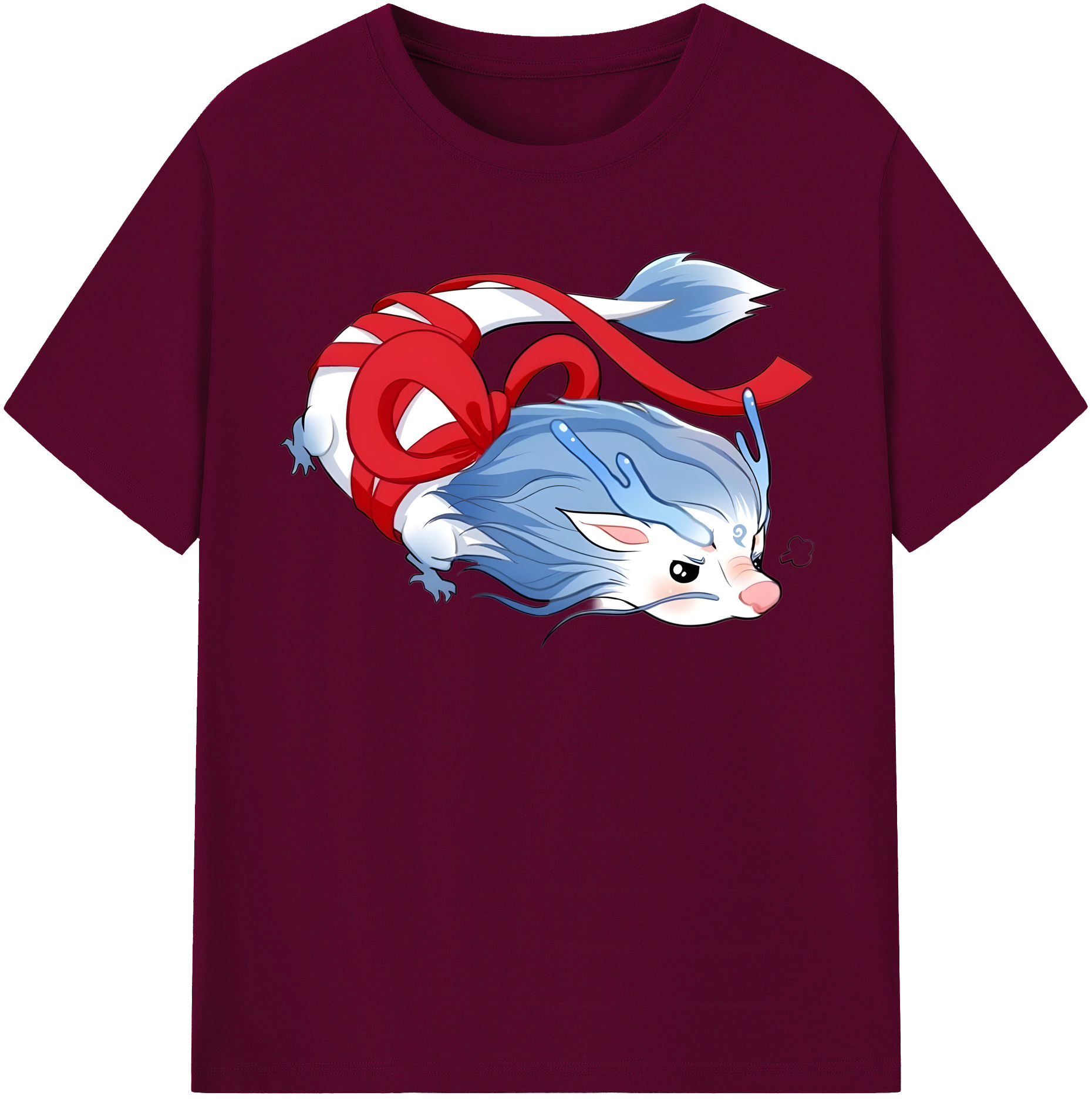 （画像用） Ne Zha 2 ナタ 魔童の大暴れ レディースカジュアルプリントTシャツ（綿100％）